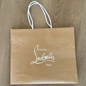 Christian louboutin empty shopping bag, gift bag AUTHENTIC